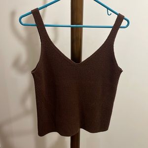 Old Navy knit V neck tank top